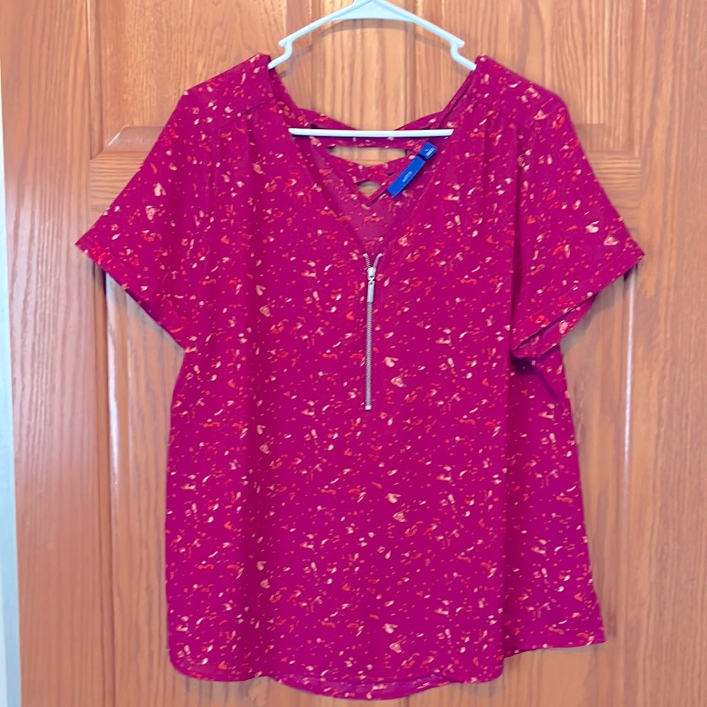 Apt 9 lightweight blouse Size L